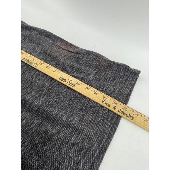 Rock & Republic Men's Polo Shirt Charcoal Gray Size Large Zipper & Pocket Cotton - Picture 7 of 9